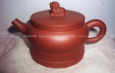 紫砂壶图片：狮樽壶 - 美壶网