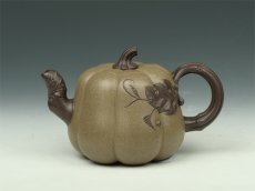 紫砂壶图片：南瓜壶 - 美壶网