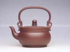 紫砂壶图片：双龙提梁 - 美壶网