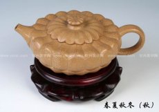 紫砂壶图片：春夏秋冬 - 美壶网