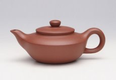 紫砂壶图片：汉扁壶 - 美壶网