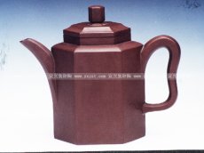 紫砂壶图片：小珍六方壶 - 美壶网