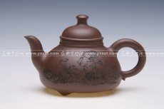 紫砂壶图片：三脚乳鼎 - 美壶网