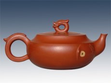 紫砂壶图片：鱼化龙 - 美壶网