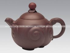 紫砂壶图片：三羊开泰壶 - 美壶网