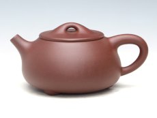 紫砂壶图片：石瓢（紫泥）340ML - 美壶网