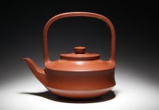 紫砂壶图片：景舟提梁 - 美壶网