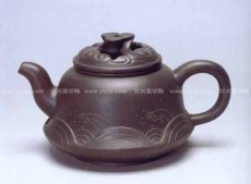 紫砂壶图片：云水藏龙壶 - 美壶网