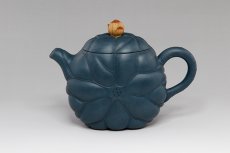 紫砂壶图片：清风荷叶壶 - 美壶网