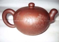 紫砂壶图片：一粒珠壶 - 美壶网