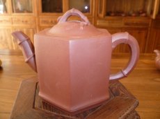 紫砂壶图片：六方竹节 - 美壶网