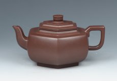 紫砂壶图片：六方雪华 - 美壶网