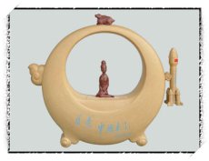 紫砂壶图片：唐建国与杨利伟先生合影 - 美壶网