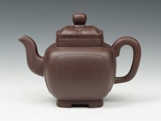 紫砂壶图片：四方菱花 - 美壶网