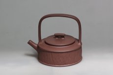 紫砂壶图片：线律提梁 - 美壶网