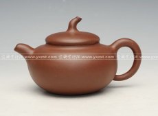 紫砂壶图片：新茄段全手工 - 美壶网