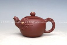 紫砂壶图片：牡丹 - 美壶网