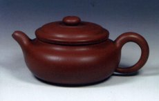 紫砂壶图片：扁灯 - 美壶网
