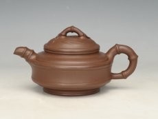 紫砂壶图片：双线竹鼓 - 美壶网