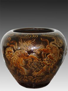 紫砂壶图片：双狮喜球 - 美壶网