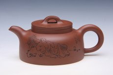 紫砂壶图片：平盖莲子 - 美壶网