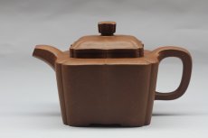 紫砂壶图片：四方菱花 - 美壶网