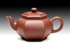 紫砂壶图片：17 六方平盖 - 美壶网
