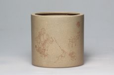 紫砂壶图片：笔筒 - 美壶网