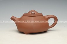 紫砂壶图片：六方石瓢 - 美壶网