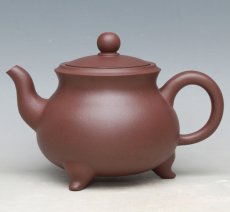 紫砂壶图片：三鼎 - 美壶网