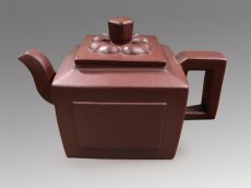 紫砂壶图片：四方菱花 - 美壶网