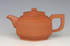 紫砂壶图片：六方抽盖 - 美壶网