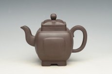 紫砂壶图片：四方菱花 - 美壶网