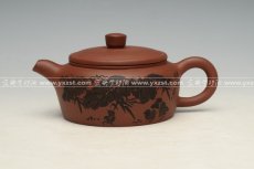 紫砂壶图片：汉扁 - 美壶网