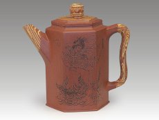 紫砂壶图片：陶与木 - 美壶网