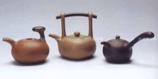 紫砂壶图片：陶木情系列壶 - 美壶网