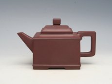 紫砂壶图片：亚方 泥料：拼紫 - 美壶网