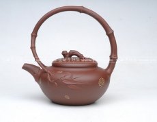 紫砂壶图片：缘竹提 - 美壶网