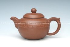 紫砂壶图片：腰线龙壶 - 美壶网