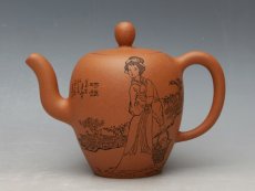 紫砂壶图片：中国古典名著《红楼梦》之十二金钗 - 美壶网