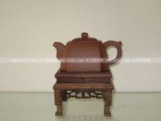 紫砂壶图片：抽角四方 - 美壶网