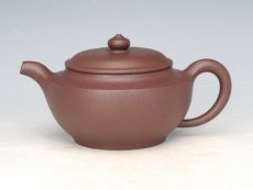 紫砂壶图片：幽兰小舍、全手工 - 美壶网
