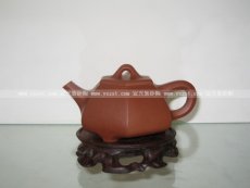 紫砂壶图片：六方石瓢 - 美壶网