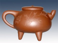 紫砂壶图片：圆鼎 - 美壶网