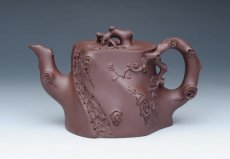 紫砂壶图片：梅桩壶 - 美壶网