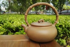 紫砂壶图片：竹提 - 美壶网