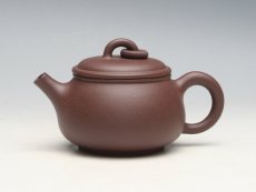 紫砂壶图片：玉环 泥料：拼紫 - 美壶网