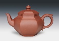 紫砂壶图片：六方笑樱 - 美壶网