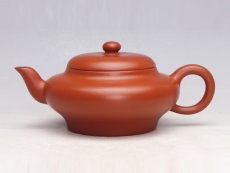 紫砂壶图片：宫 灯(朱泥) - 美壶网