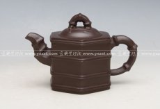 紫砂壶图片：竹节壶 - 美壶网